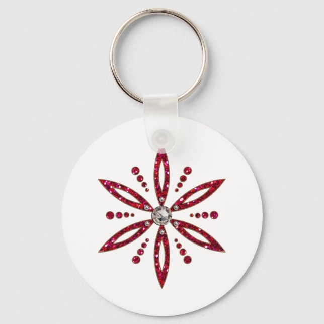Blume des Lebens - Aphrodite Amulett Nyckelring (Framsida)
