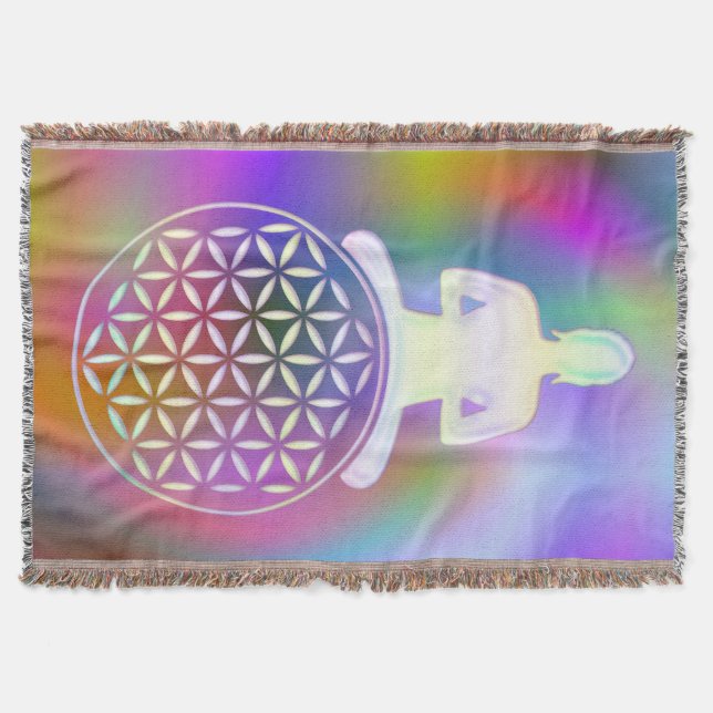 Blume des Lebens - Buddha Mysfilt (Framsidan)