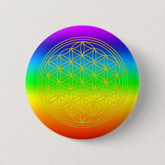 Blume des Lebens chakra 2 Knapp