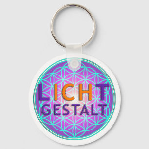 Blume Des Lebens Lichtgestalt Nyckelring