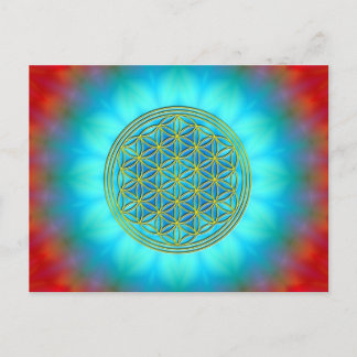 Blume des Lebens Motiv 11 Vykort