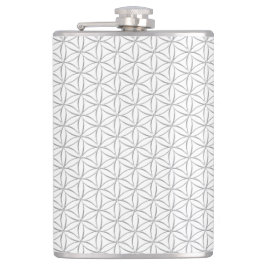 Blume des Lebens - silver mönster Fickplunta