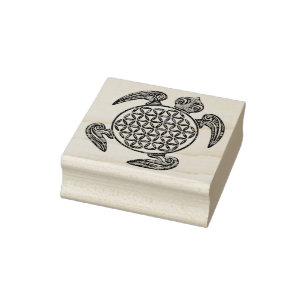 Blume des Lebens - Turtle Stämpel
