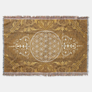 Blume des Lebens - vintage I Mysfilt