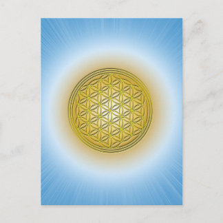 Blume des Lebens Vykort