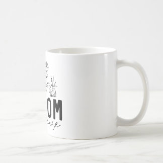 Blume med försiktighet kaffemugg