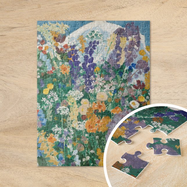 Blumen am Berg | August Babberger Pussel (Skapare uppladdad)
