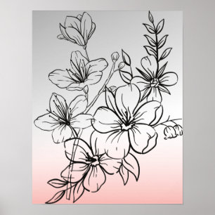 Blumen Poster