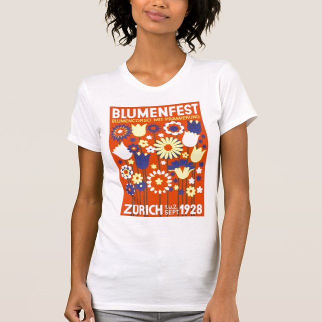 Blumenfest Tee Shirt (Framsida)