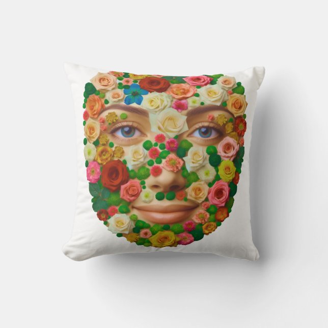 Blumengesicht (Form auch für WC-Deckel geeignet) Kudde (Framsida)