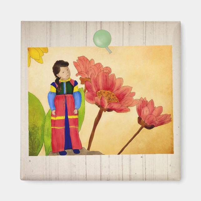 Blumenkind Magnet (Framsidan)