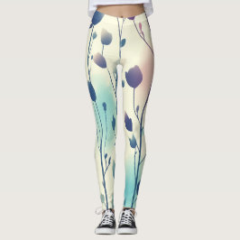 Blumenmotiv   leggings