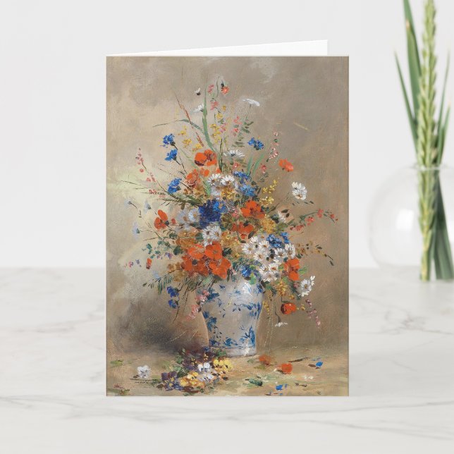 Blumenstillleben | Eugene Petit Kort (Framsida)