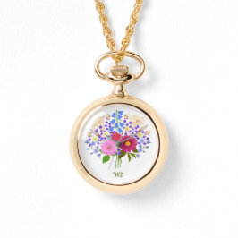 Blumenstrauss halsbandsur armbandsur