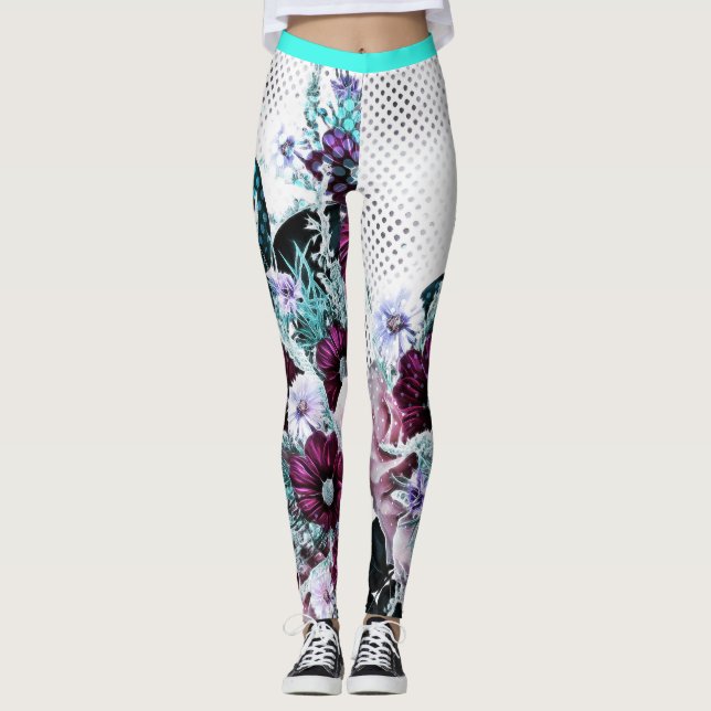 Blumenstrauss Leggings (Framsida)