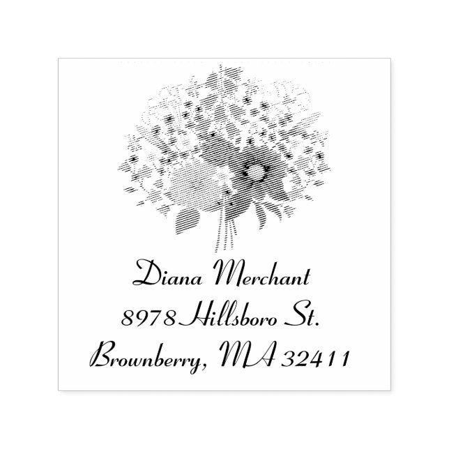 Blumenstrauss Självfärgande Stämpel (Design)