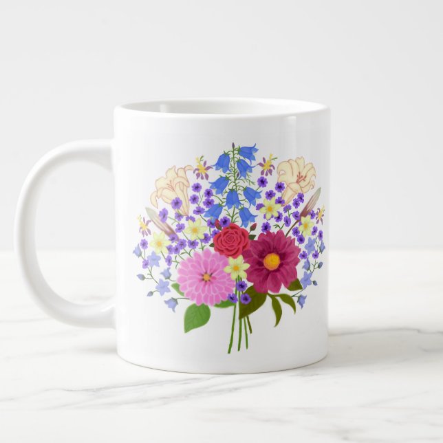 Blumenstrauss Specialty Mug Jumbo Mugg (Vänster)