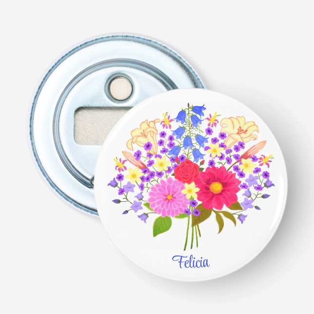 Blumenstrauss Vit Flasköppnare (Framsidan)