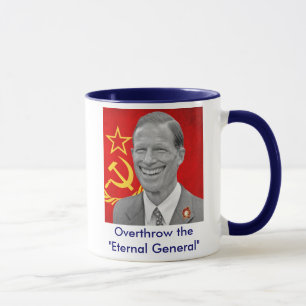 Blumenthal - omstörta "den eviga generalen" mugg