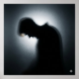 Blund Silhouette Poster