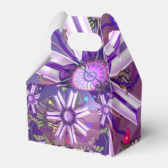 Blunda i rutan Desert-favoriter Presentaskar (Framsidan Sidan)