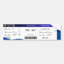 Bluntline boarding pass (S4E14) Bildekal