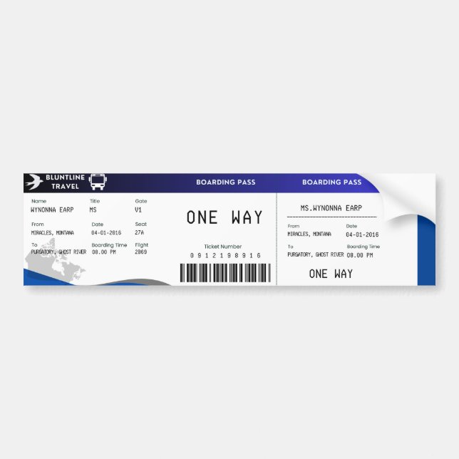 Bluntlineingskort (S1E1) Bildekal (Framsidan)