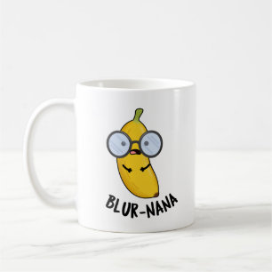 Blur-nana Funny Banana Pun Kaffemugg
