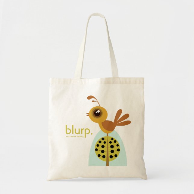 Blurp Partridge Tote Bag Tygkasse (Framsidan)