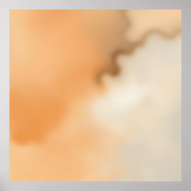 Blurry Art Echoes of Warmth Poster (Framsidan)