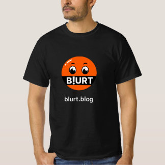 Blurt.blogg Basic-Mörk T-Shirt