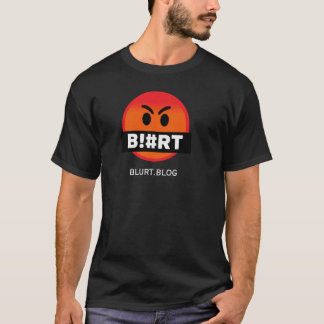 Blurt.bloggens svarta tshirt t shirt