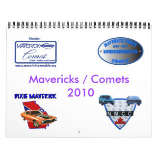 Blu's Mavericks and Comets 2010 Kalender