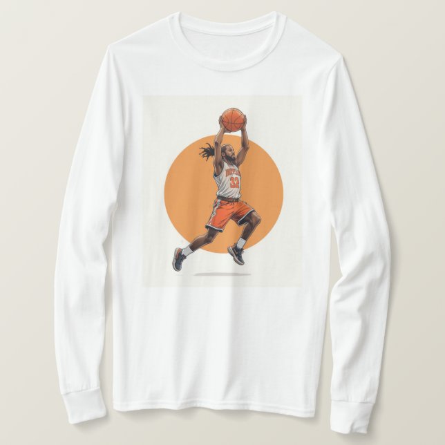 blusa feminina basket  t shirt (Design framsida)
