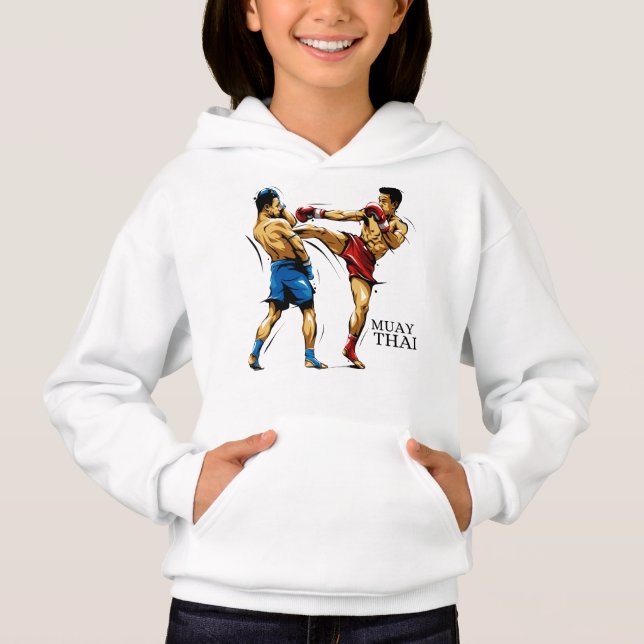 Blusa Infantil Muay Thai / Thai Boxing Kids T Shirt (Framsida)