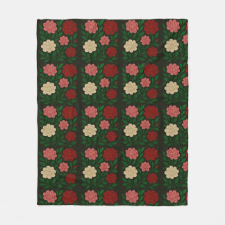 Blush and hot pink blanket fleecefilt