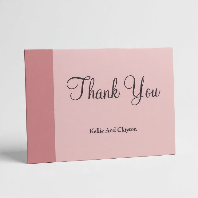 Blush Bar Thank You Card (Skapare uppladdad)
