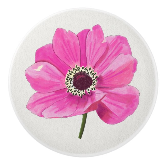 Blush Bloom floral knob Knopp (Framsidan)