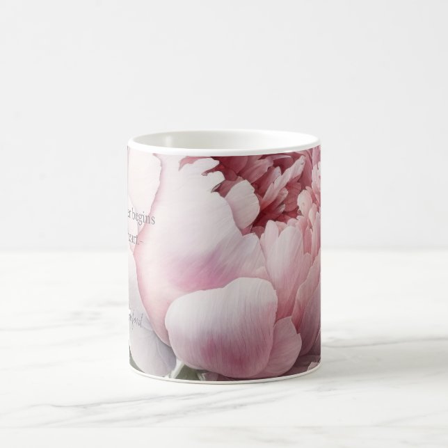 Blush bloom Mug_ Peony Kaffemugg (Center)