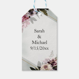 Blush Botanical  Presentetikett