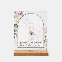 Blush Bow Rose Wisteria Bouquet Signaturdryck