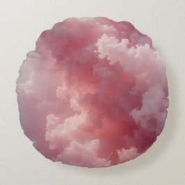 Blush Cloud Mirage Rund Kudde