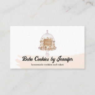 Blush Cookies sötsaker Tårtor Bageri efterrätter Visitkort