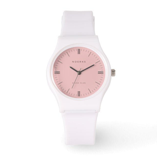 Blush Élan Minimalist Watch Armbandsur (Framsida)
