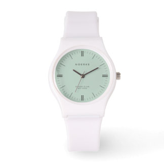 Blush Élan Minimalistklocka - Mist Green Armbandsur