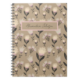 Blush Floral Journal | Modern Botanical  Anteckningsbok