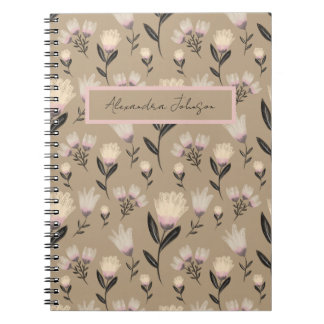 Blush Floral Journal | Modern Botanical  Anteckningsbok