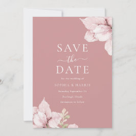 Blush Flower Petals Wedding  Spara Datumet