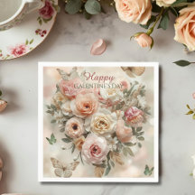 Blush Garden Roses Galentine Tea Party Florals