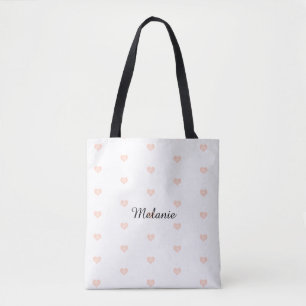 Blush Heart Mönsternamn Tygkasse